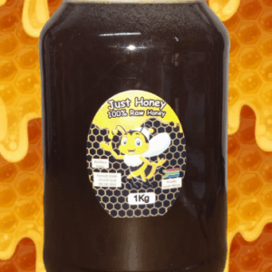 1Kg Glass Jar Raw Honey