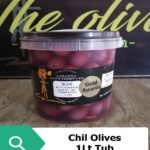 Chilli Table Olives - 1lt Tub