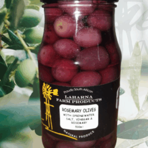 Rosemary Olives. - 500ml Glass Jar.