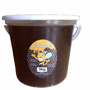 3 Kg Plastic Tub Raw Honey