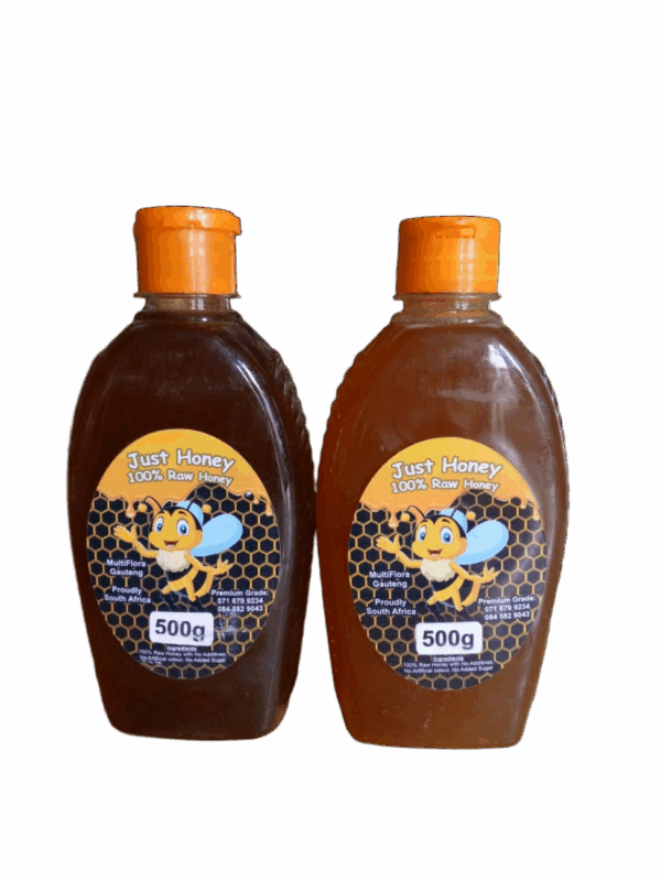 500g Squeeze Bottle Raw Honey