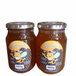 500g Glass Jar Raw Honey