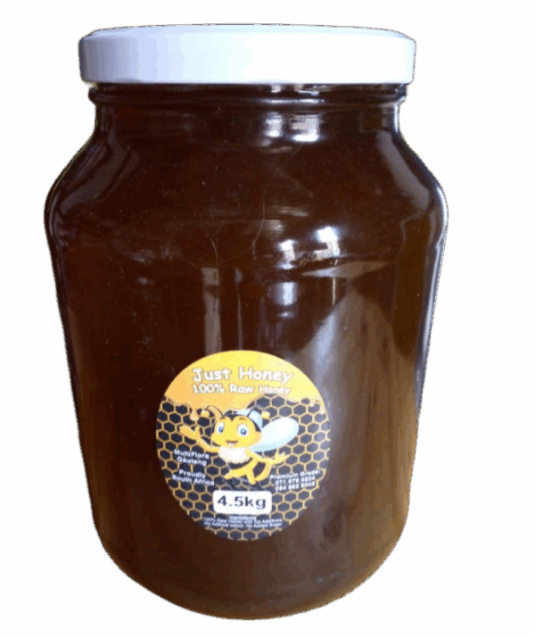 4.5Kg Honey Glass Jar