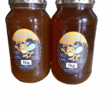1Kg Glass Jar Raw Honey